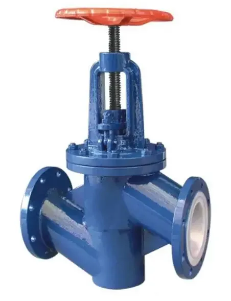 Nepovratni ventil od nodularnog željeza sa fluoroplastičnom oblogom